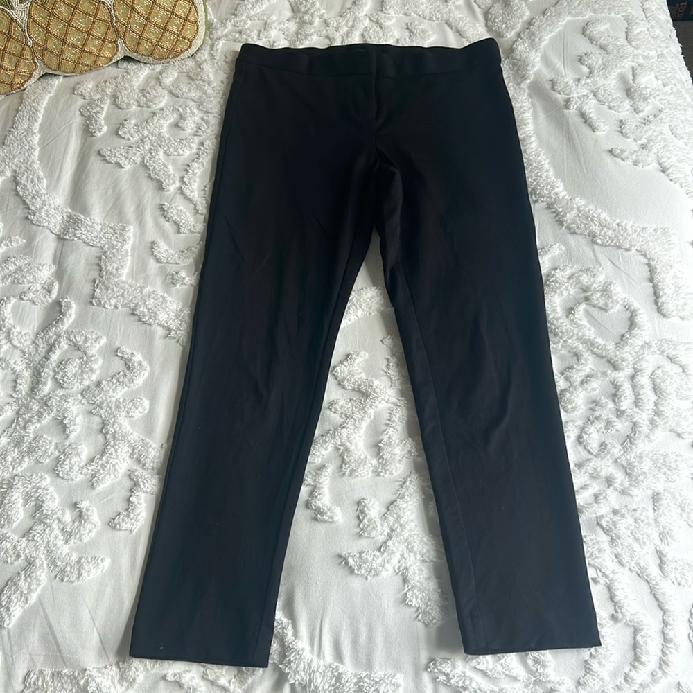 Black Straight Leg Work Pants